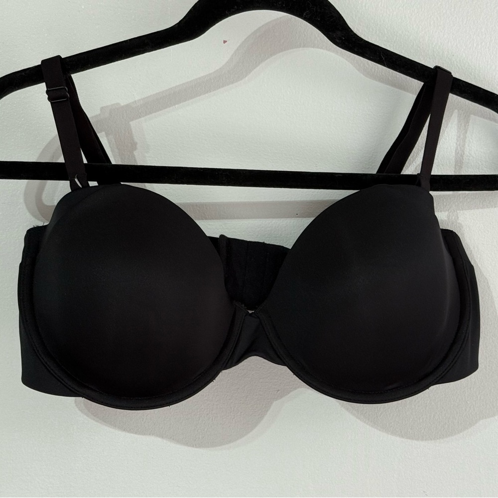 Maidenform Classic Black Bra RN# 15763 size 38C underwire